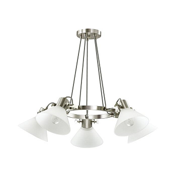 Lumion 3707/5 LN18 099 никель Люстра E14 5*60W 220V EFFI