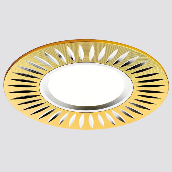 Купить Ambrella Встраиваемый потолочный точечный светильник A507 GD/AL золото/алюминий MR16