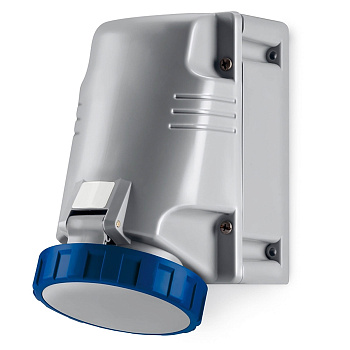 DKC Розетка настенная IP67 63A 2P+E 230В