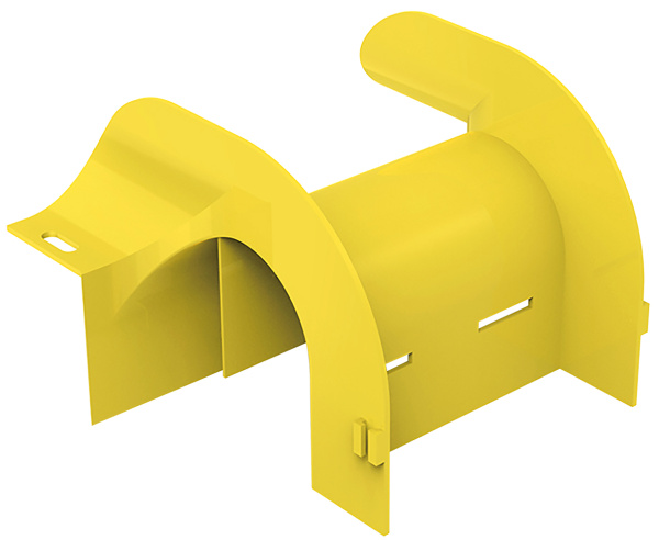 IEK ITK Выход опт. лотка 130мм пов. с крышкой для 240-360мм DS-LC21038161