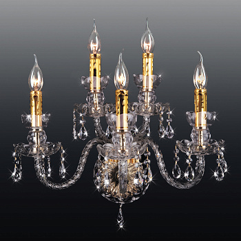 Eurosvet 520/3+2 Светильник настенный Strotskis 00000059287