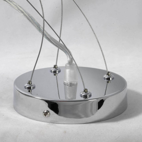 Купить Lussole LGO Металл Белый /  Ткань/стекло Люстра G9 40W LSL-3307-08