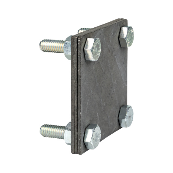 Купить EKF PROxima Зажим полоса 40 - полоса 40 (3 пластины 70х70мм) HZ