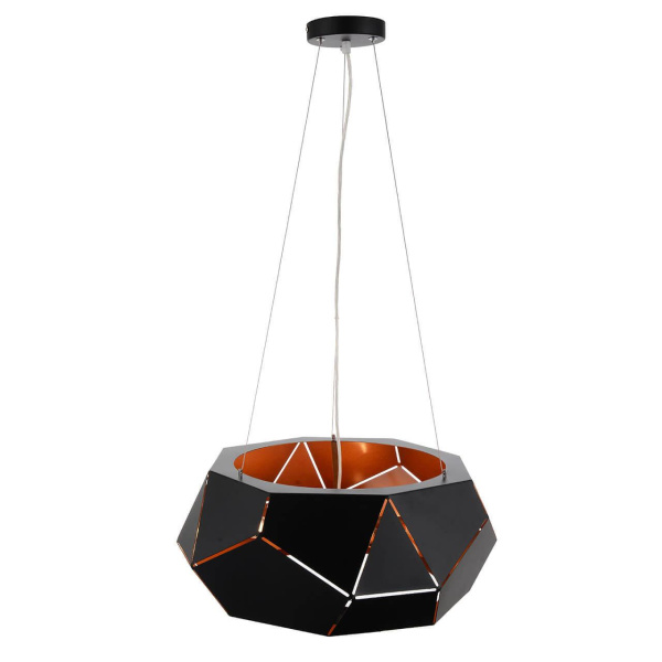 ST LUCE SL258.403.06 Люстра подвесная  Черный/Черный, Золото E14 6*40W Купить ST LUCE SL258.403.06 Люстра подвесная  Черный/Черный, Золото E14 6*40W