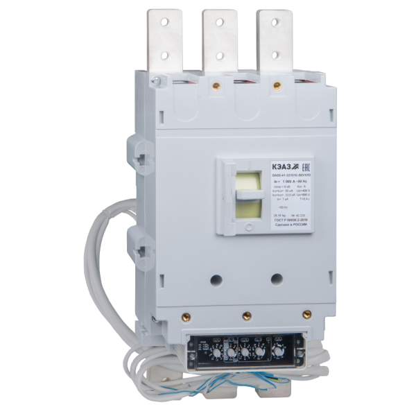 КЭАЗ Выключатель автоматический ВА55-41-331810-1000А-690AC-НР400AC-УХЛ3