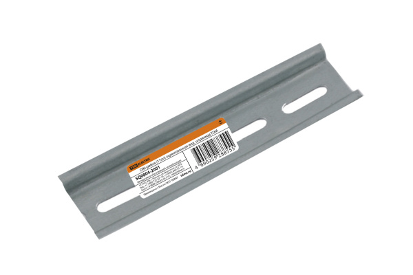 TDM DIN-рейка (11см) оцинкованная инд. штрихкод SQ0804-2001