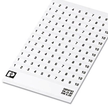 Phoenix Contact Маркировка для клеммных модулей SK 5/3,8:FORTL.ZAHLEN 91-100 0804183:0091