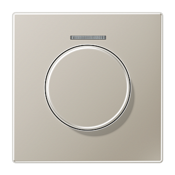 JUNG Накладка роторного механизма со световодом, нержавеющая сталь ES1940KO5