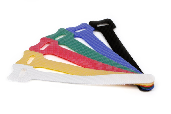 Hyperline WAS-210-RD Хомут для кабеля, липучка с мягкой застежкой, 210x14 мм, красный 28628