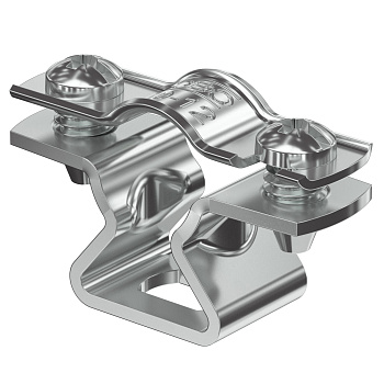 OBO Bettermann Крепежная скоба дистанционная 10-12 мм (с продольным отверстием) из алюминия 1362806