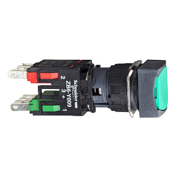 SE Кнопка 16мм синяя XB6CA31B