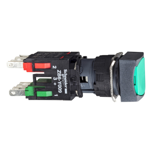 SE Кнопка 16мм синяя XB6CA31B