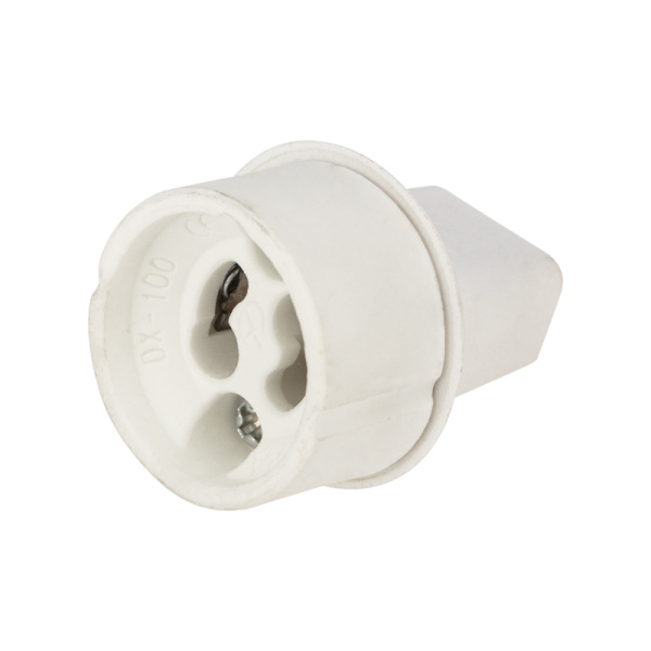 Переходник цокольный GU5,3- GU10 (ПАКЕТ БОБ) 1 шт Rexant 11-8854-9