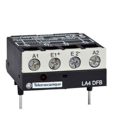 SE Contactors D Telemecanique Модуль интерфейсный релейного типа 24V DC для конт. LC1-D09-D150А LA4DFB