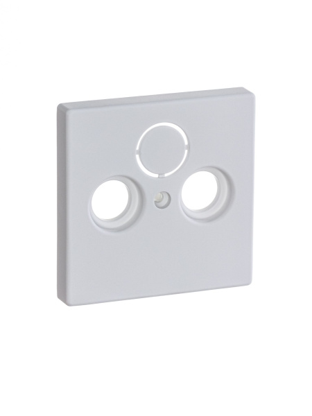 Купить ABB BJE Solo/Future Белый бархат Накладка TV/TV-SAT розетки 2CKA001724A4293