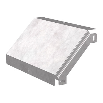 Промрукав Угол вертикальный внешний 90 градусов с крышкой Стандарт 400х50 PR16.0583