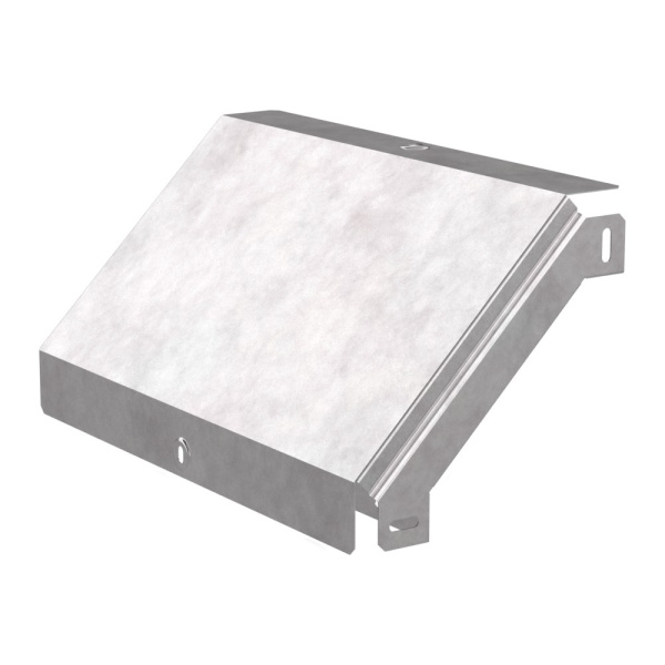 Промрукав Угол вертикальный внешний 90 градусов с крышкой Стандарт 400х50 PR16.0583