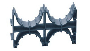 DKC Держатель расстояния (кластер) для двустенных труб, д.140мм, двойной