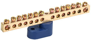 IEK Шина N ноль на одном угловом изол ШНИ-6х9-14-У1-С