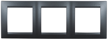 Simon 15 Графит Рамка 3-ая 1500630-038