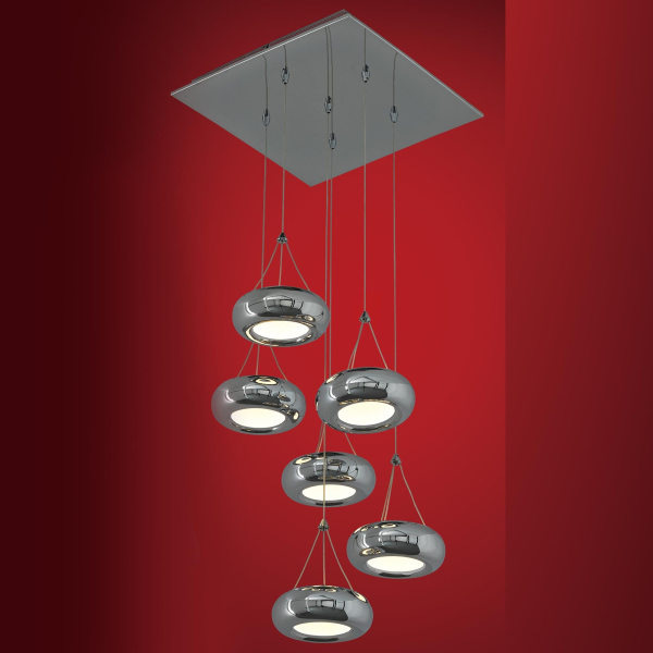 Citilux CL707161 Орбита Хром Светильник Подвес