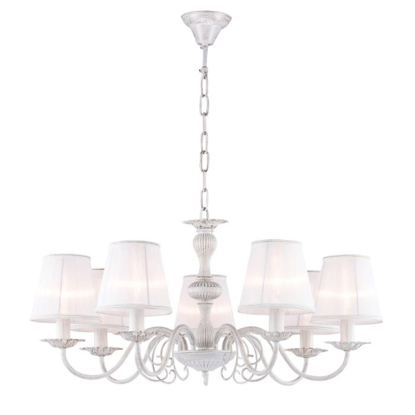 Favourite Malta Белая Люстра 7*E14*40W 1730-7P