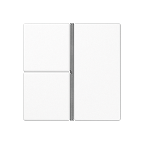 JUNG трехклавишная крышка для KNX, в сборе A403TSAWW