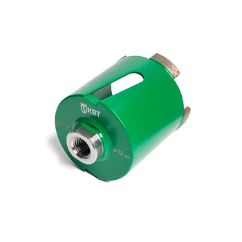 КВТ Сверло алмазное для подрозетников ECO-D50 72/65 M16 R 4LSP 81345