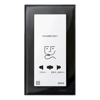 SE Merten Бел Центральная плата розетки для электробритв MTN213619