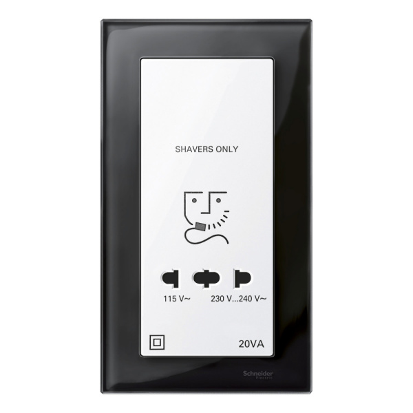 SE Merten Бел Центральная плата розетки для электробритв MTN213619