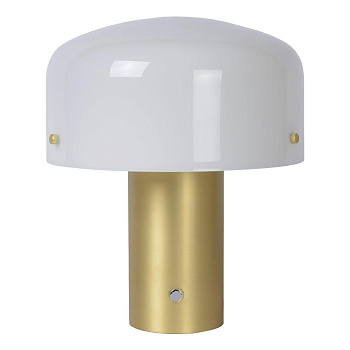 Lucide TIMON Матовое золото / латунь Настольная лампа 05539/01/02