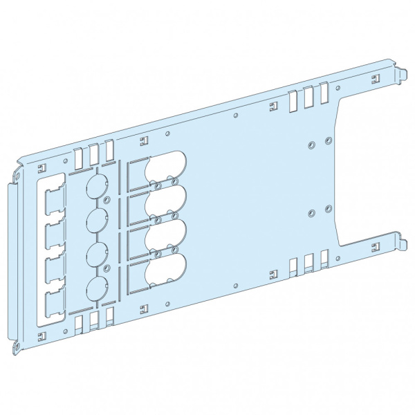 SE Prisma Plus P Плата монтажная для горизонтальных NS630, 4 полюса 03454