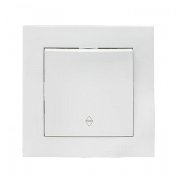 EKF PROxima Валенсия выключатель 1-кл. 10А белый проходной