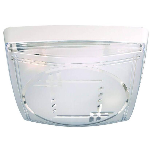 Horoz Electric 400-001-103 Модерн квадратный с двумя патронами (белый) 1/10шт HRZ00001418