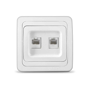 UNIVersal "Валери" Розетка Бел комп. 2-ая 1082