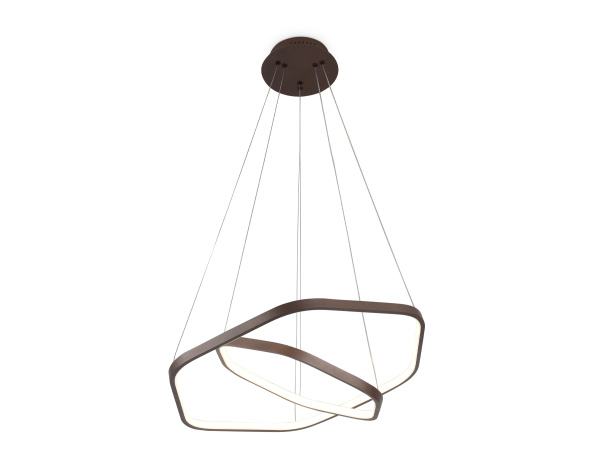 Купить Ambrella Подвесной светодиодный светильник FL361/2 CF кофе 48W 4200K D400/600*1200 (без ПДУ)