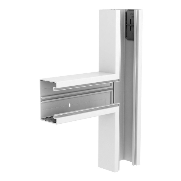 OBO Bettermann Т-образная секция кабель-канала Rapid 80, 70x110 мм (без крышки) ПВХ, белый 6274360