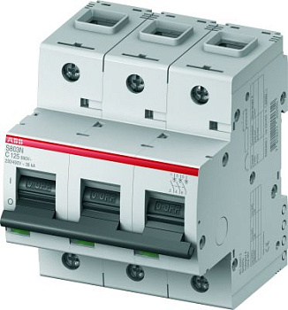 ABB Выключатель автоматический 3-полюсный S803N C20 2CCS893001R0204 ABB Выключатель автоматический 3-полюсный S803N C20 2CCS893001R0204