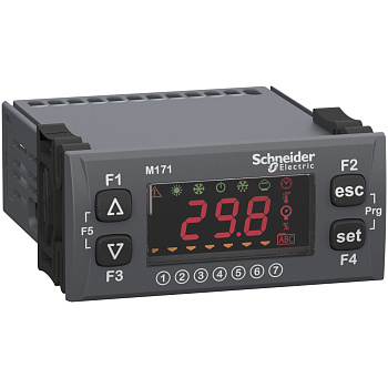 SE Оптим ПЛК М171, скр монтаж, 22 I/Os,Modbus (TM171OFM22R)