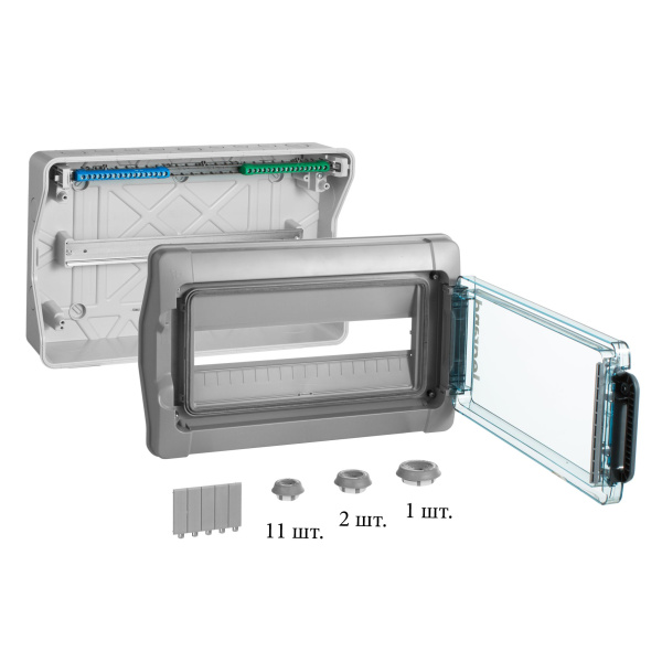 Купить Legrand Plexo3 Бокс 18М С N+PE, IP65 601985