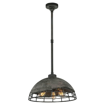 Lussole LOFT Металл/бетон Серый /  Без плафона Люстра E27 60W LSP-9643 Lussole LOFT Металл/бетон Серый /  Без плафона Люстра E27 60W LSP-9643