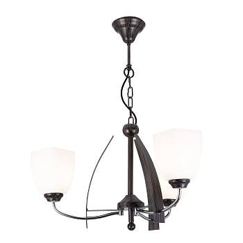 Citilux CL129131 Марго Хром+Венге Светильник Люстра