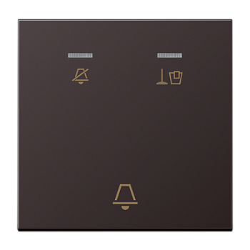 JUNG Клавиша для гостиничных кнопочных модулей 531KO5EUM24 или 531KO5EUM230, Dark ALCUKO5MD