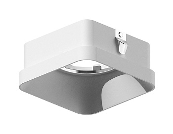 Ambrella Насадка передняя для корпуса светильника с размером отверстия 70*70mm N7701 SWH белый песок 70*70*H35mm Out10mm MR16