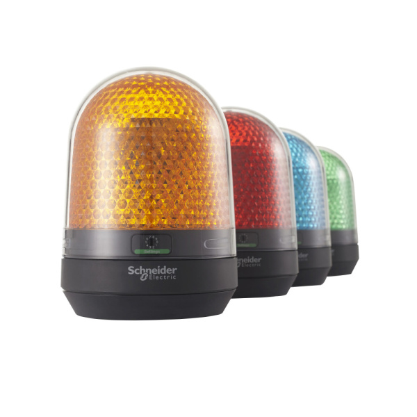 SE Сигнальный маяк красный с зуммером 24В XVR3B04S