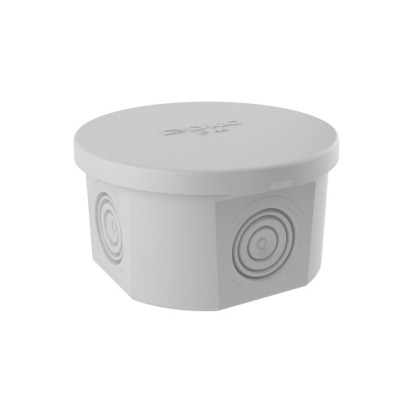 Купить DKC Коробка ответвит. с 4 кабельными вводами д.20мм, IP44, д.65х35мм