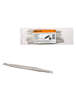 TDM Проводник заземления плоский луженый ПЗ 10-200 (6 шт. упак) ТDM SQ0839-0002