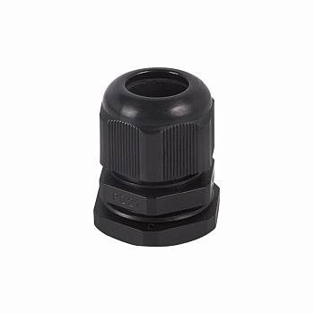 Кабельный ввод PG-16 (10-14 мм) черный Rexant 07-8016-1