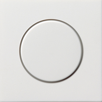 Gira F100 Бел глянц Накладка светорегулятора поворотного 0650112