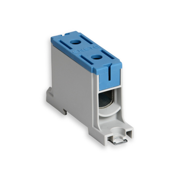 ENSTO Клеммный блок универсальный 1-полюсный, синий, Al/Cu 16-95 мм², 1000В AC/DC KE162.2